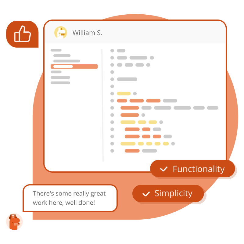 Get code review and feedback